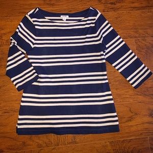 Blue and White striped Old Navy sweater